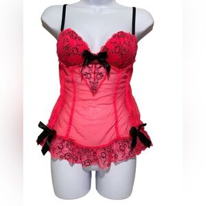 VS 2013 Lace Bustier Lingerie Sz 36B